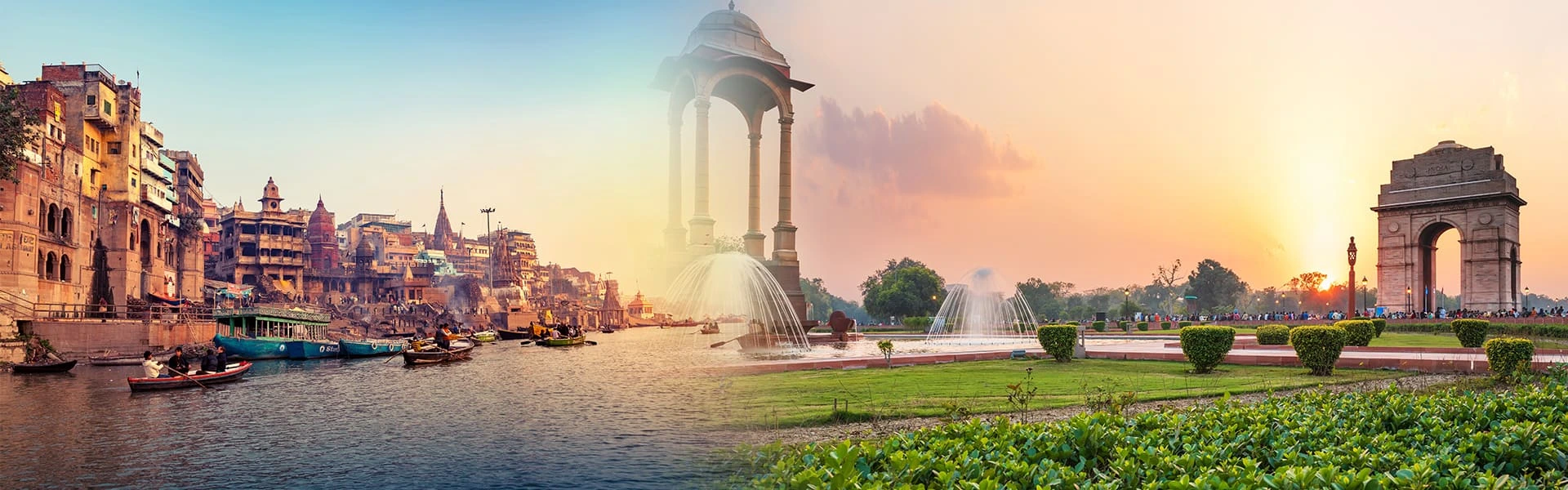 Golden Triangle with Varanasi (Ganges)